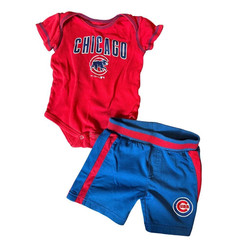 CHICAGO CUBS 2pc Set size 6-12 months